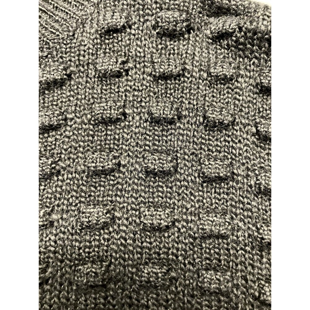 Sonoma Goods for Life Turtleneck Sweater Black Popcorn Stitch Size L NWOT - Picture 3 of 8
